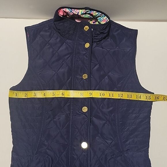 Lilly Pulitzer Quilted Vest - Palm Reader Blake - Picture 12 of 16